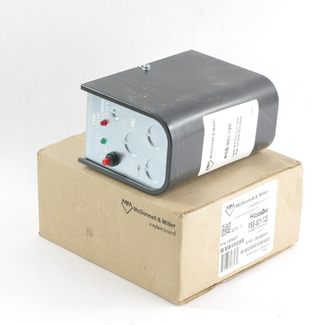 McDonnell & Miller PSE-801-120 Low Water Cut-Off 153827 - Open Box