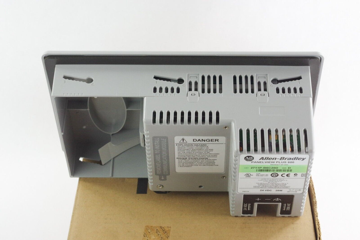Allen Bradley 2711P-B6C20D /D Ser D PanelView Plus 600 - Open Box