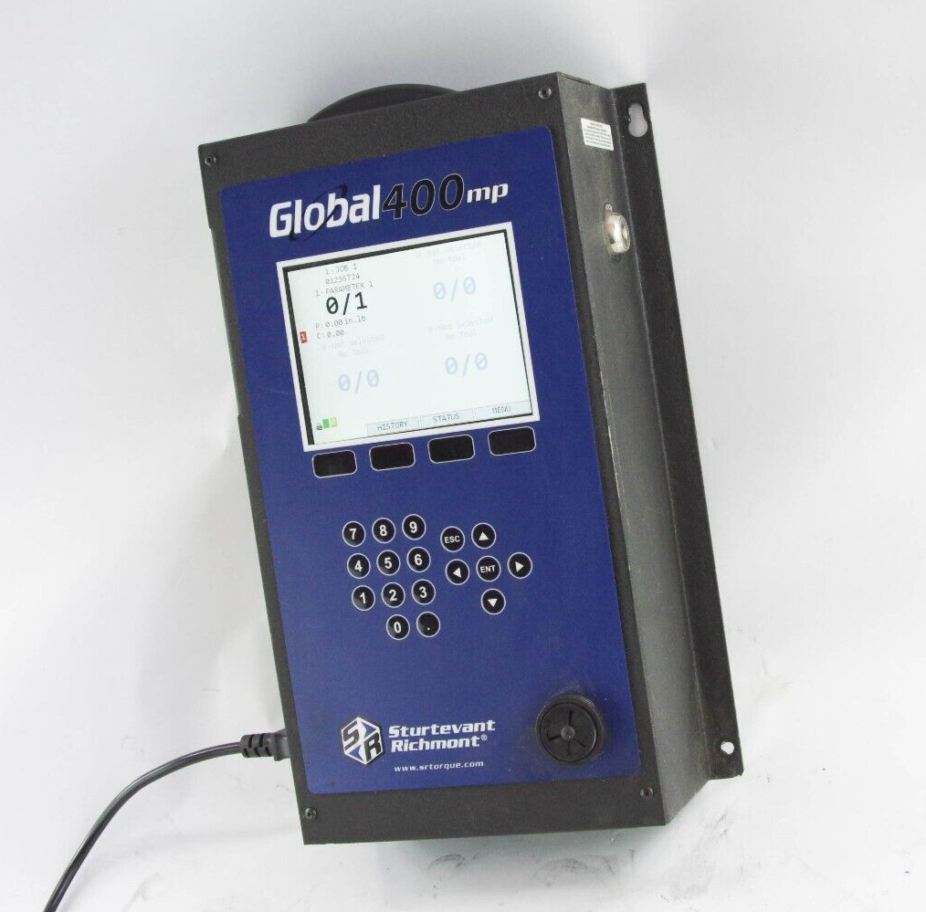Sturtevant Richmont Global 400mp Global400 Model 10612 Torque Controller System