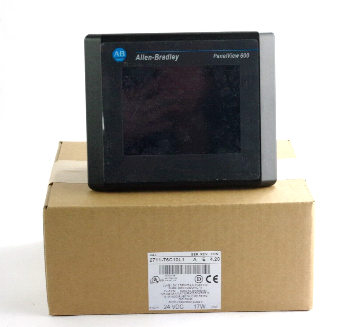 Allen Bradley 2711-T6C10L1 Ser A Rev E FRN 4.20 Panelview 600