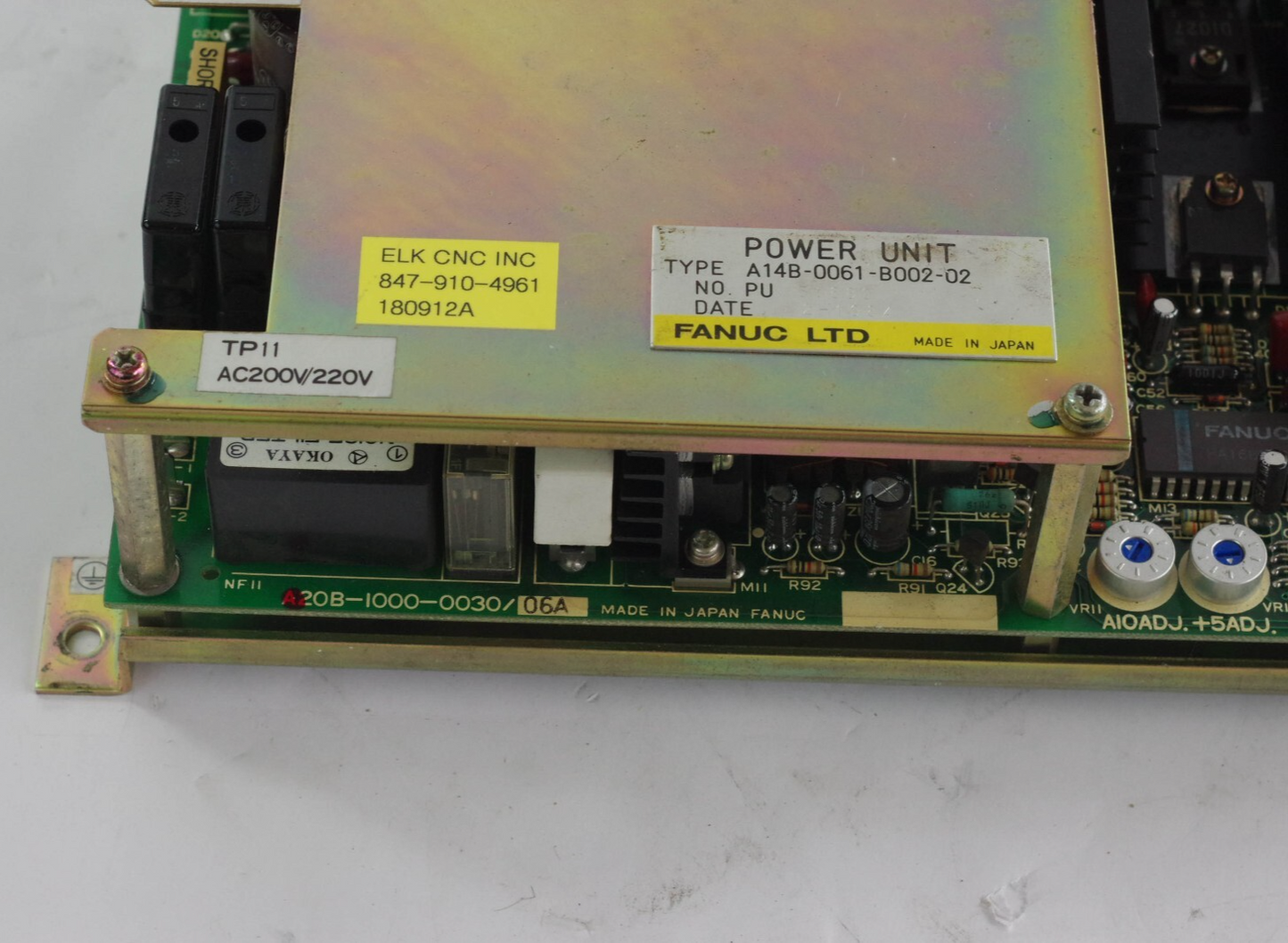 Fanuc Power Unit A14B-0061-B002-02 Japan - For Parts