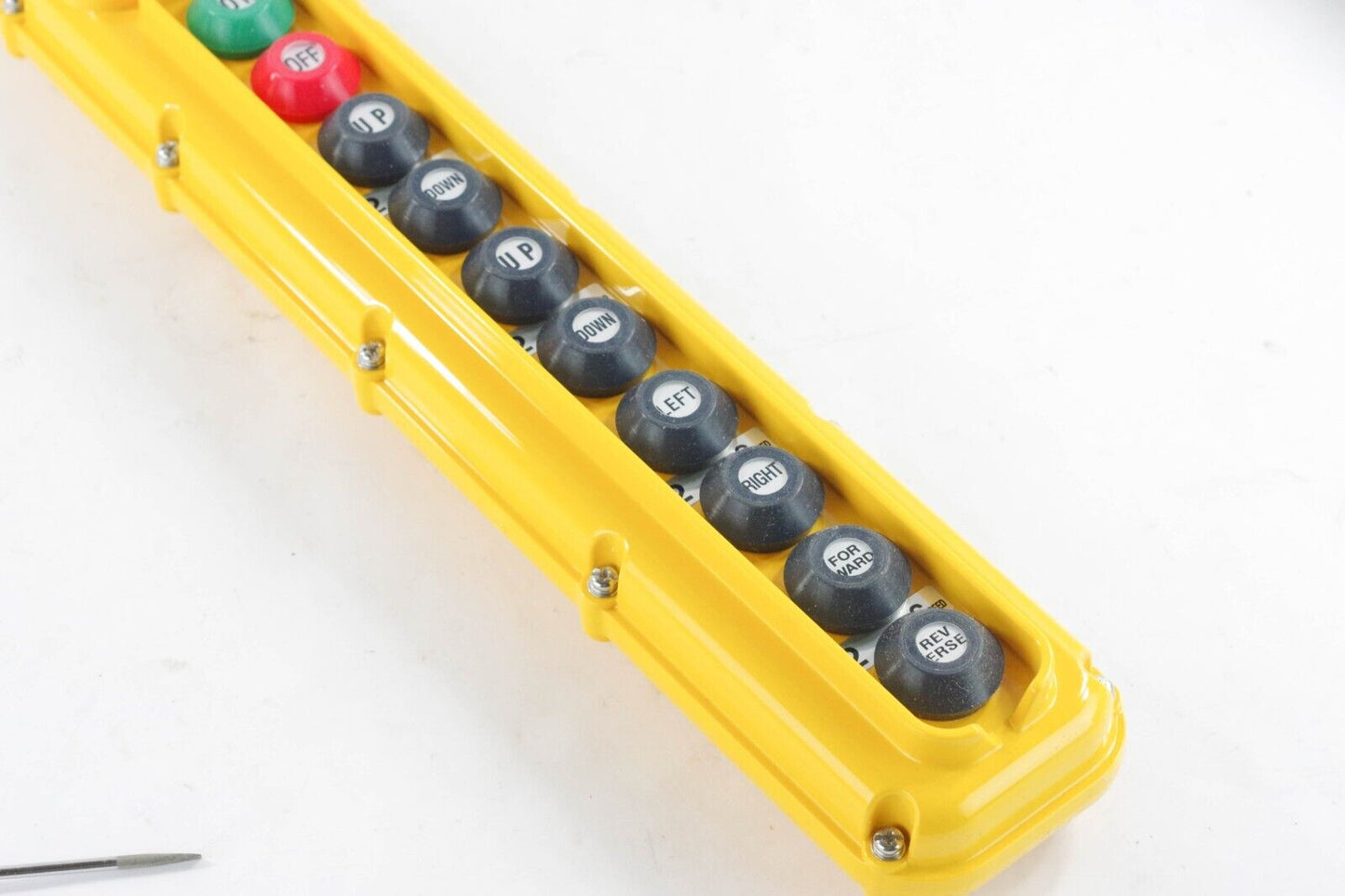 10-Button Magnetek Push Button Station SBI-10-WHS SBN On/Off + 2 Speed - NEW