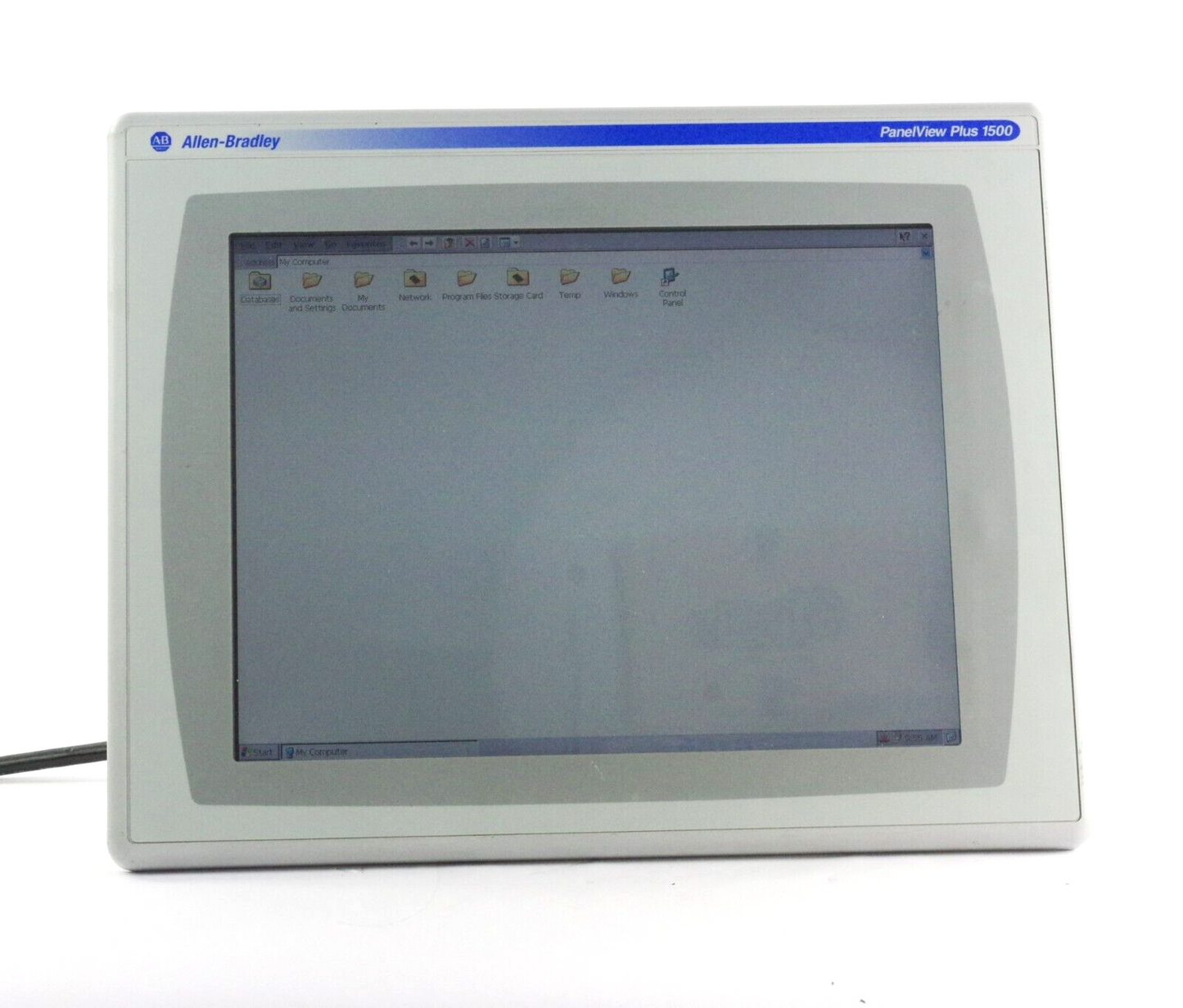 Allen Bradley 2711P-T15C4A6 Ser A Panelview Plus 1500 w/ 2711P-RP6A/G + RDT15C