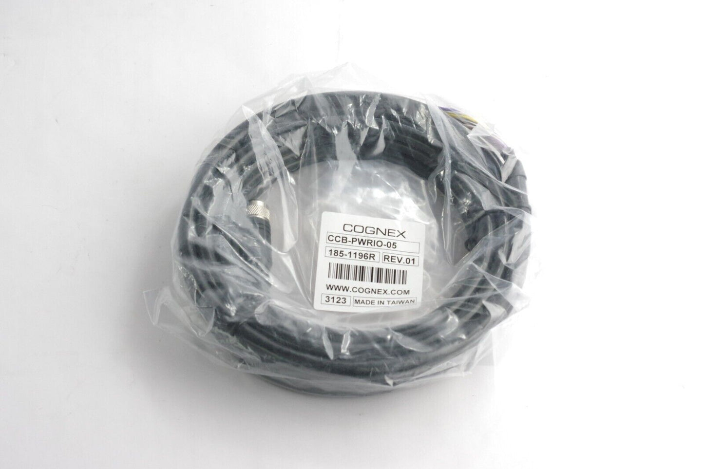 Cognex CCB-PWRIO-05 185-1196R REV.01 3123 In-Sight Power & IO Breakout Cable
