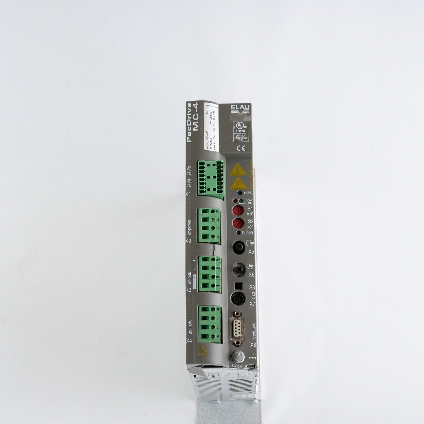 Schneider Electric MC-4/11/03/400 Servo Drive PacDrive MC4 MC41103400