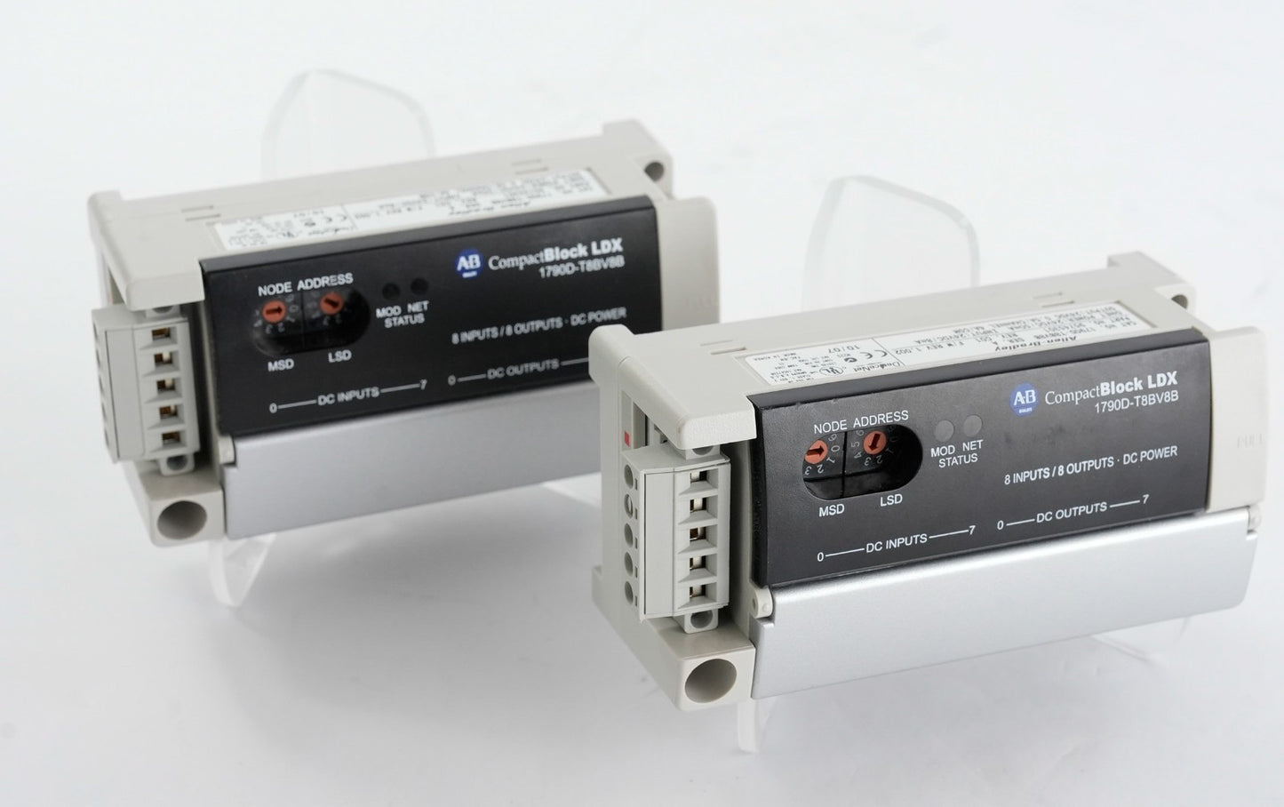 Allen Bradley 1790D-T8BV8B /A Compact Block LDX REV. C01 24VDC 0.5A
