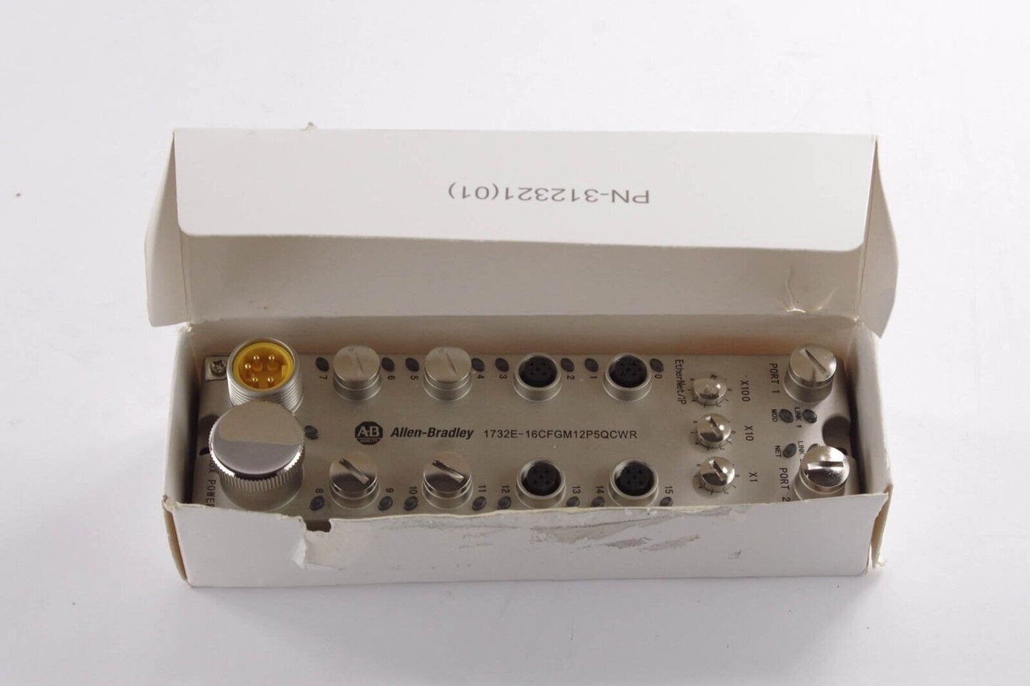 Allen Bradley 1732E-16CFGM12P5QCWR / 1732E16CFGM12P5QCWR Ser B - 16 IO Points