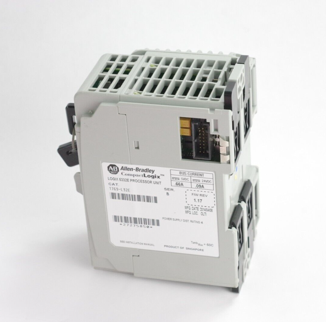 Allen Bradley 1769-L32E Ser B CompactLogix F/W Rev 1.17 Processor - No Box