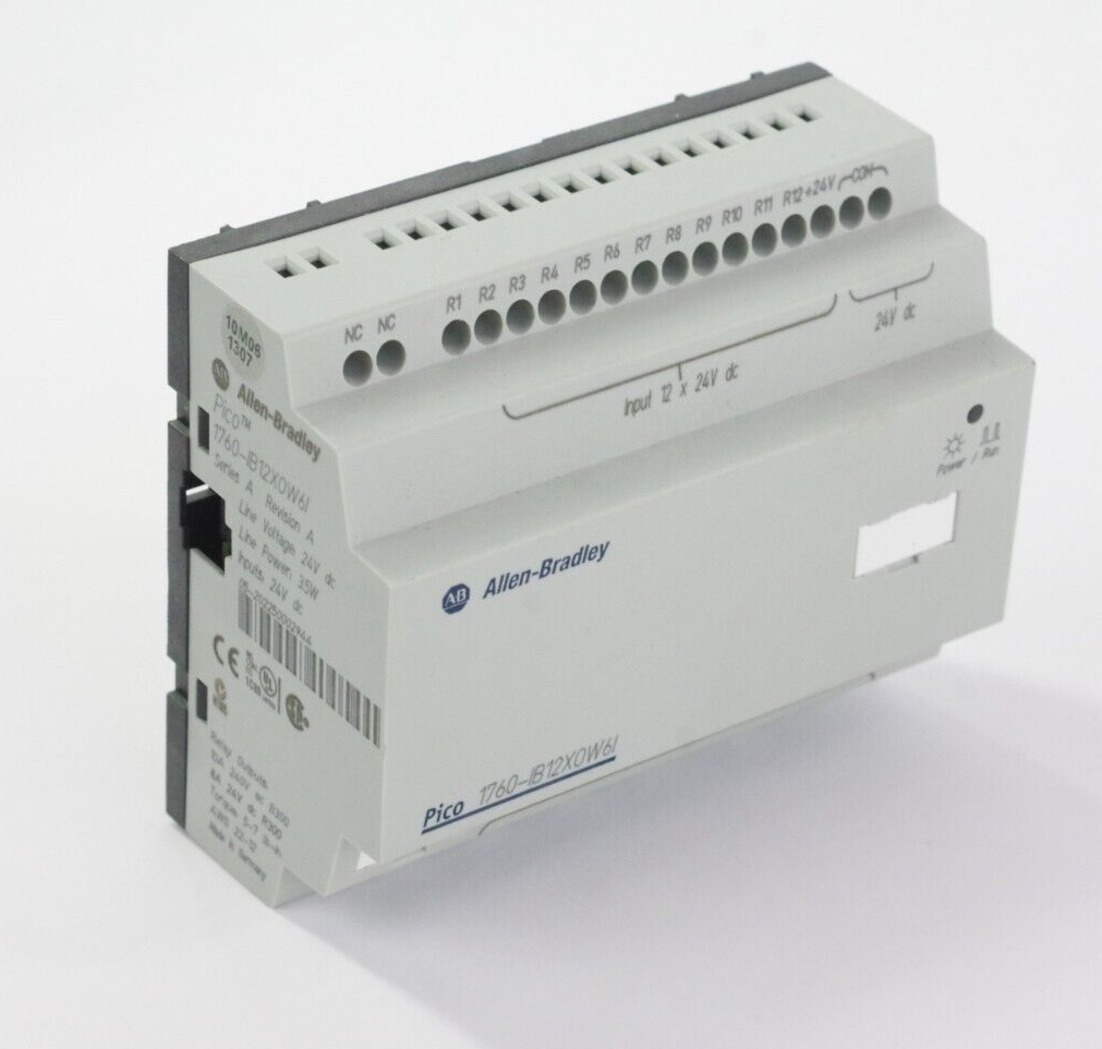 Allen Bradley 1760-IB12X0W6I Ser A Rev A Control Module Pico - No Box