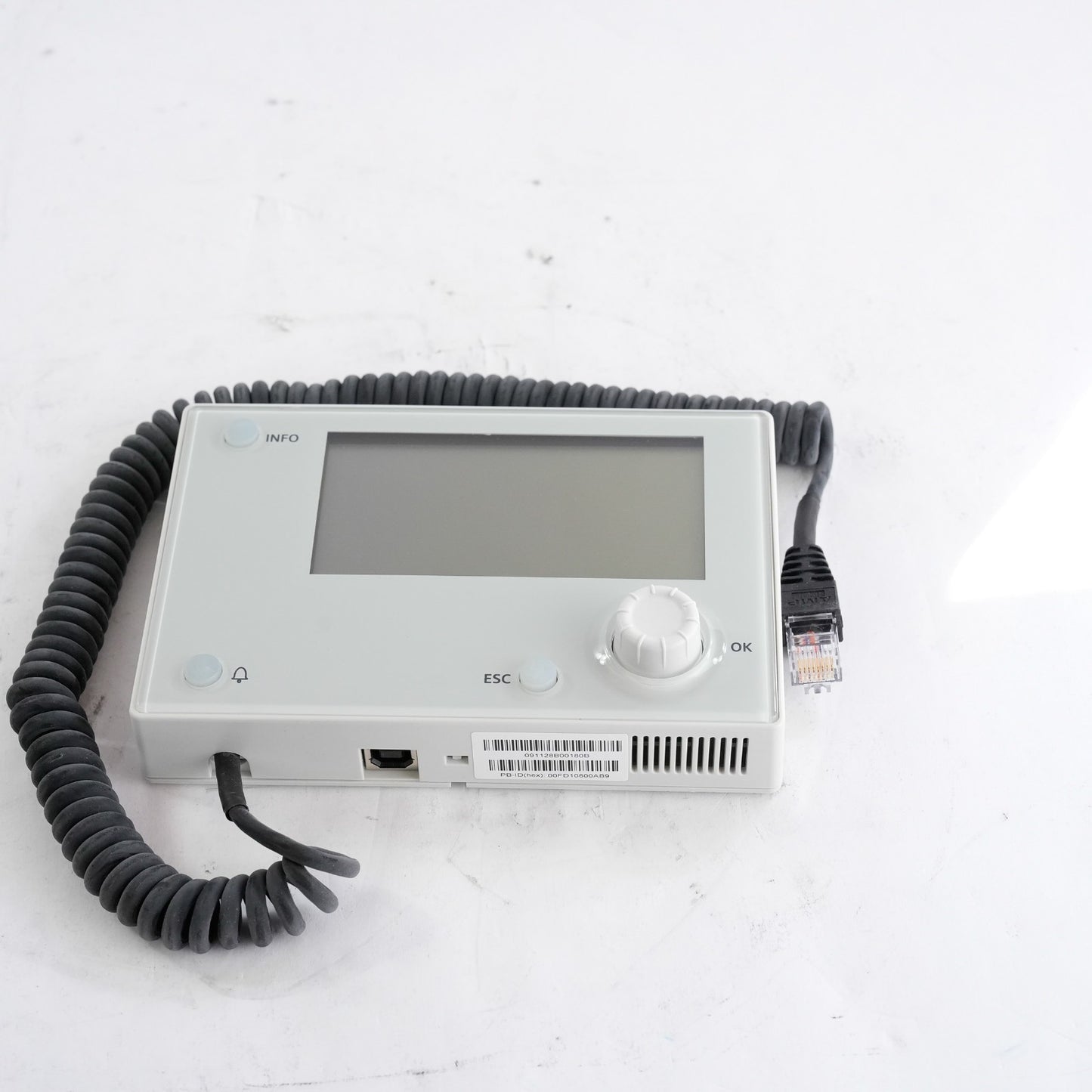 091128B00180B Display w/ Dial PB-ID(Hex) 00FD10800AB9