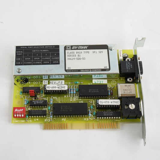 Square D Schneider - SY MAX PC Interface Card SFI-324 30614-528-53 Rev F2