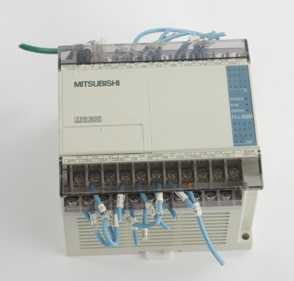 Mitsubishi FX1S-30MR-ES/UL Programmable Controller 24VDC 16 Inputs / 14 Outputs