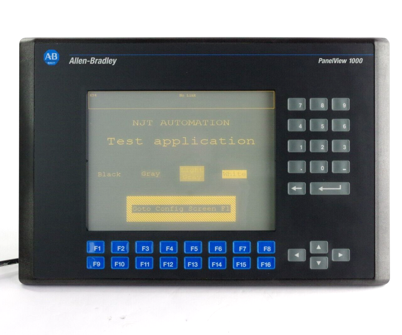 Allen Bradley 2711-K10G20 Ser D FRN 4.47 Panelview 1000 Terminal - Refurbished