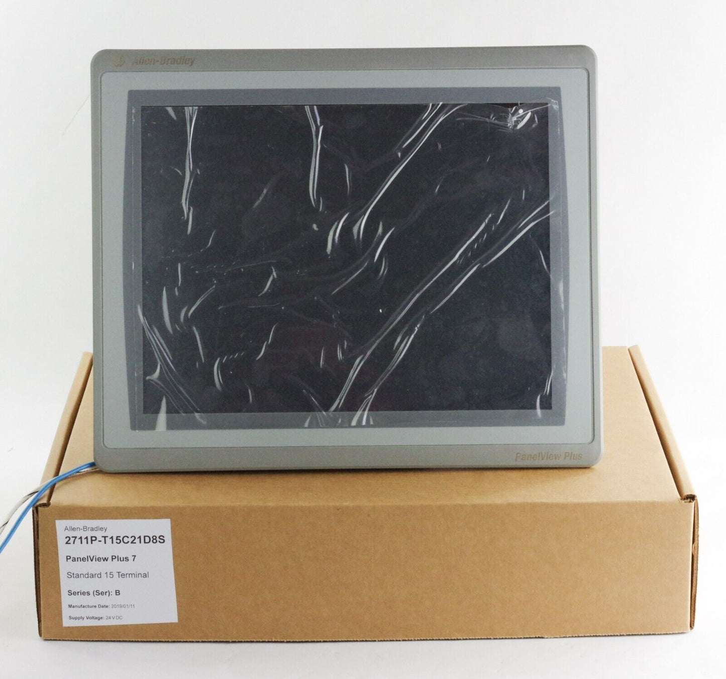Allen Bradley 2711P-T15C21D8S /B PanelView Plus 7 15" - 10 Hours / Installed