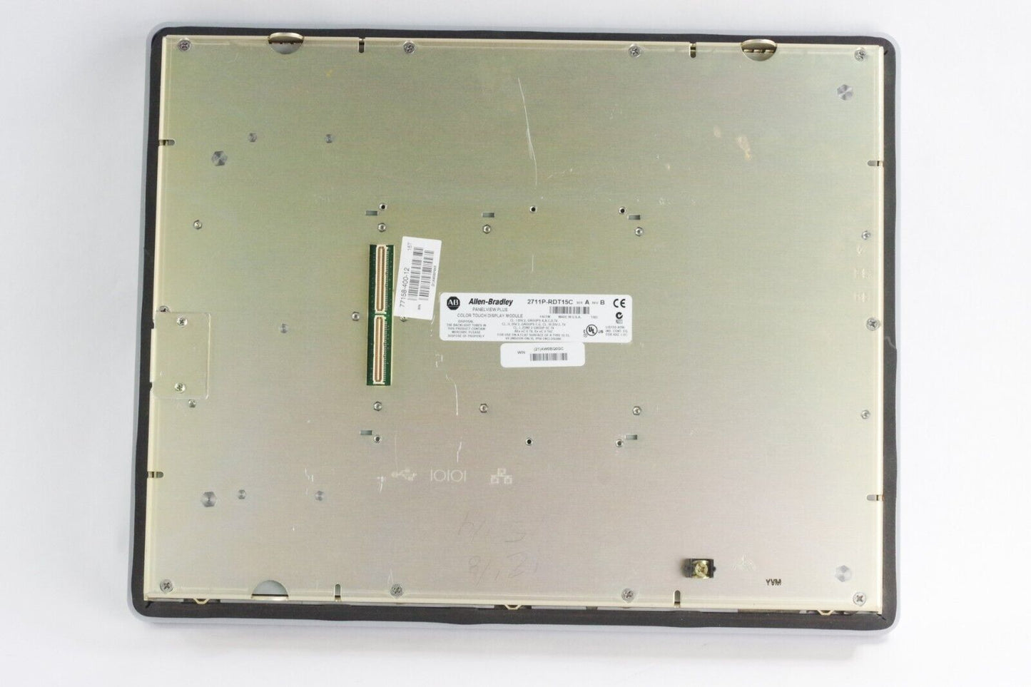 Allen Bradley 2711P-RDT15C Ser A Rev B PanelView Plus 1500 Touchscreen Color HMI