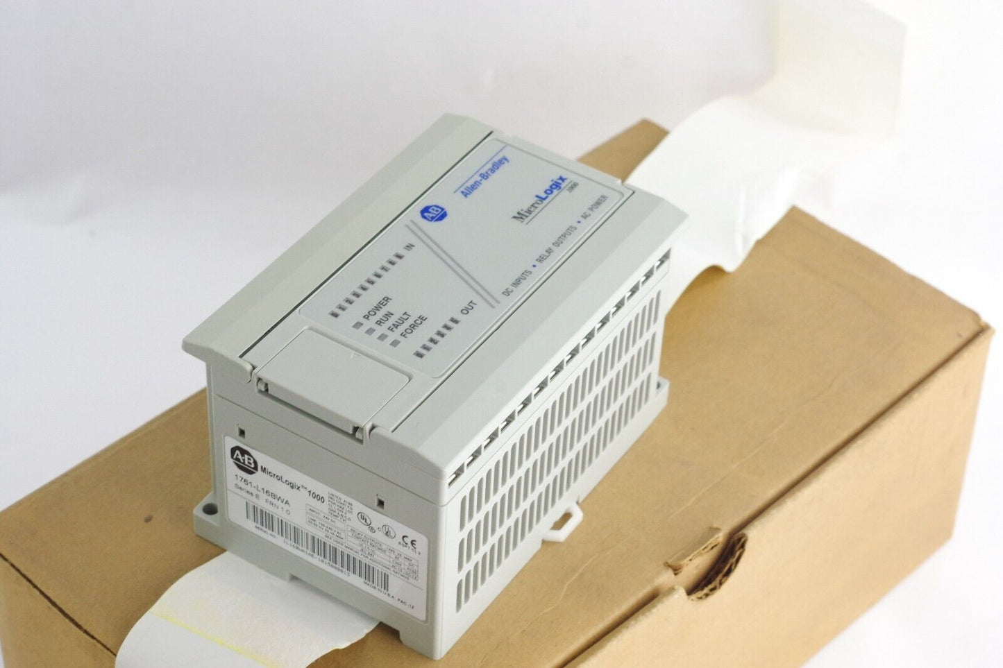 Allen Bradley 1761-L16BWA Ser E FRN 1.0 24VDC Module - Open Box