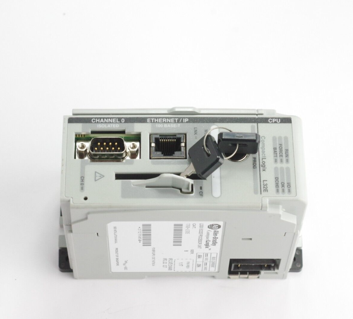 Allen Bradley 1769-L32E Ser B CompactLogix F/W Rev 1.17 Processor - No Box