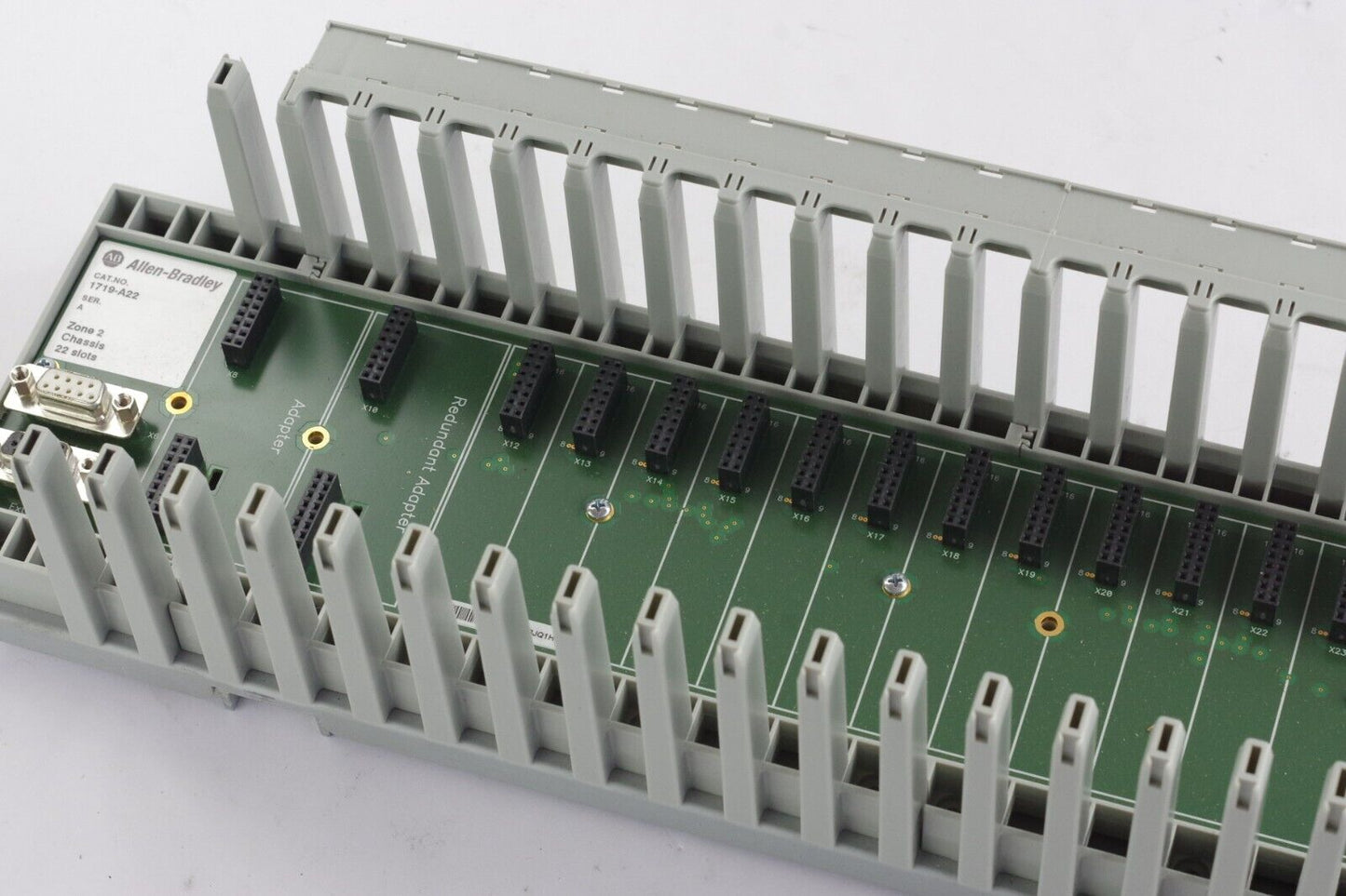 Allen Bradley 1719-A22 Series A PLC RACK 1719A22 Ex I/O 22 Slot Base Chassis