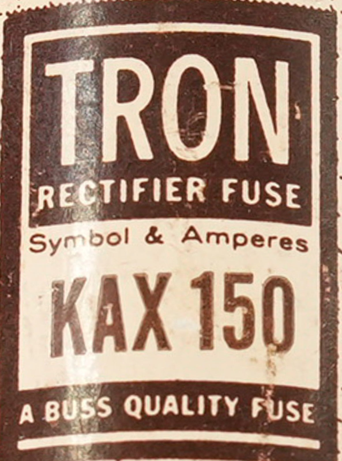 Bussmann Tron KAX 150 Rectifier Fuse