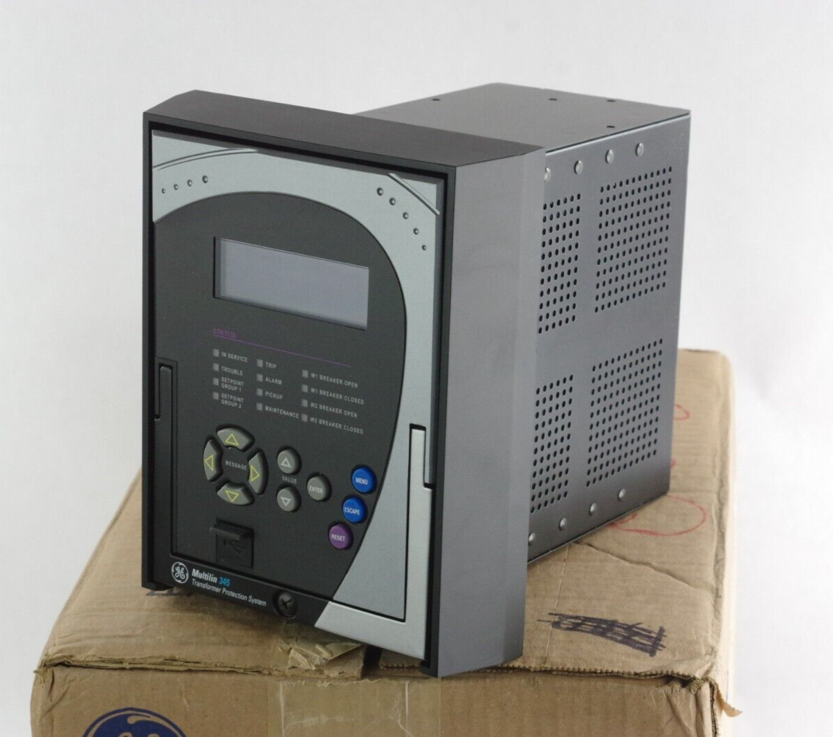 GE Multilin 345 Transformer Protection System 345-E-P5-G5-H-E-M-N-N-1E-D-H Open