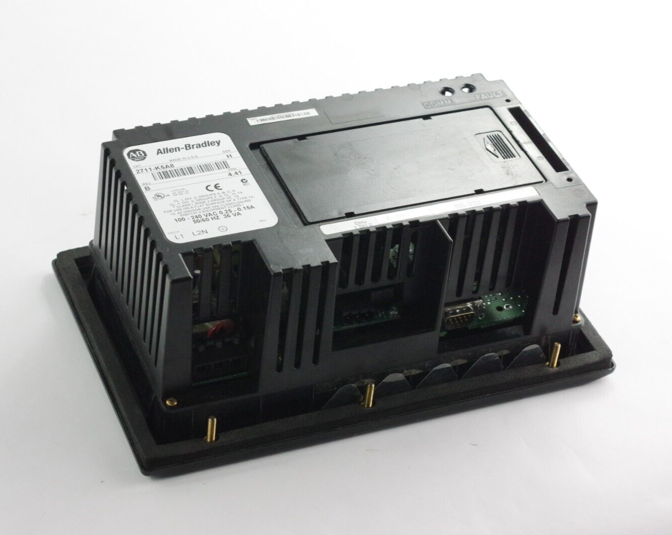 Allen Bradley 2711-K5A8 Ser H Rev B FRN 4.41 Panelview 550 Terminal