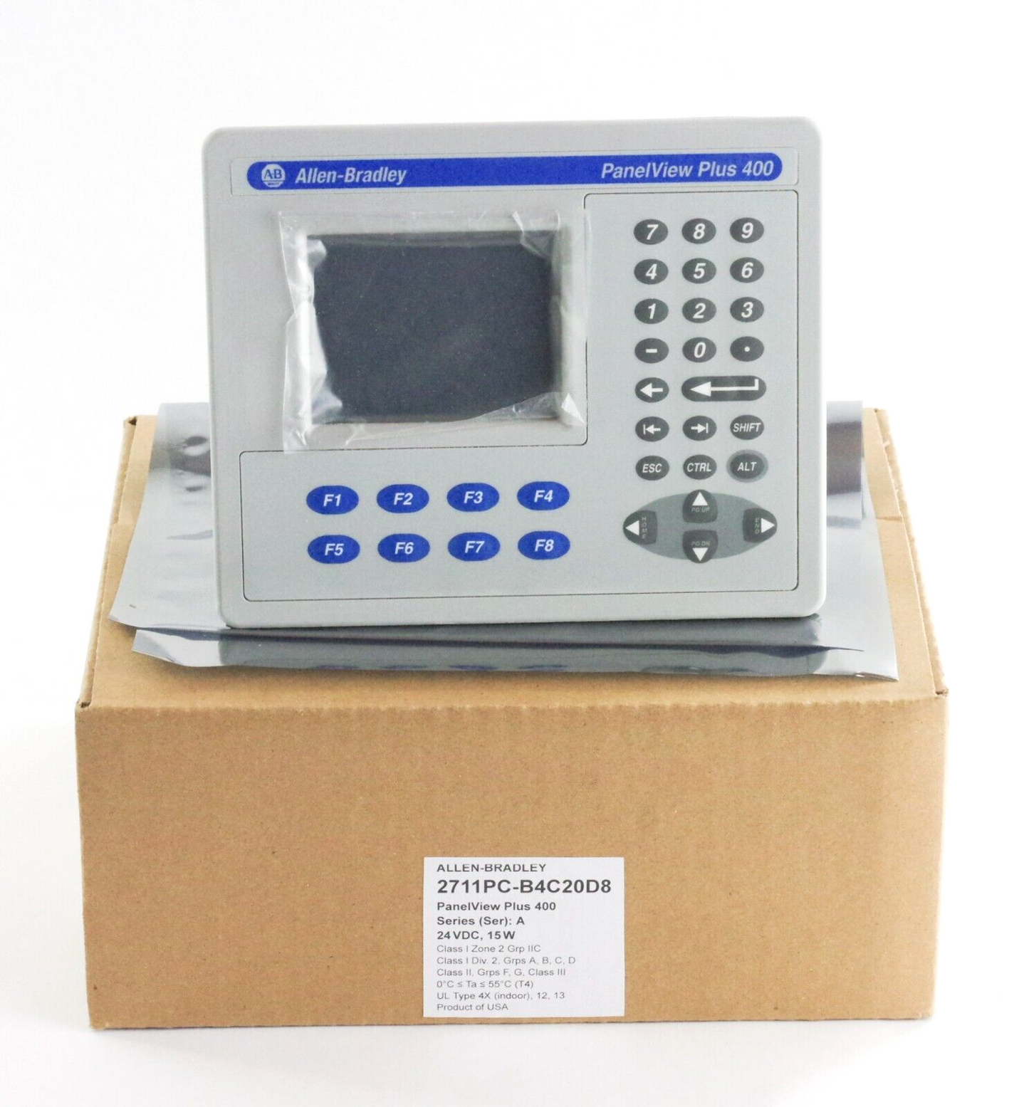 Allen Bradley 2711PC-B4C20D8 /A PanelView Plus Compact 400 Touch - Refurbished