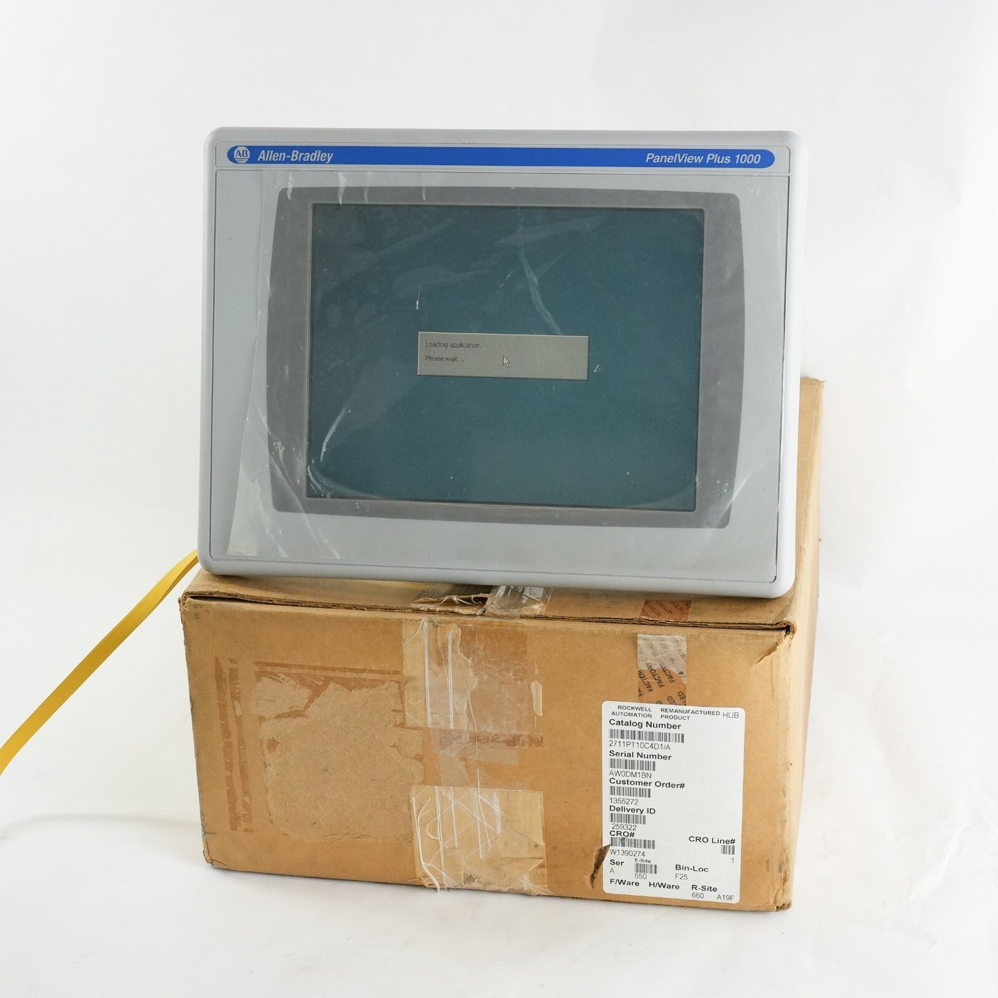 Allen Bradley 2711P-T10C4D1 /A PanelView Plus 1000 2711p-RP1 /F 2711P-RDT10C A