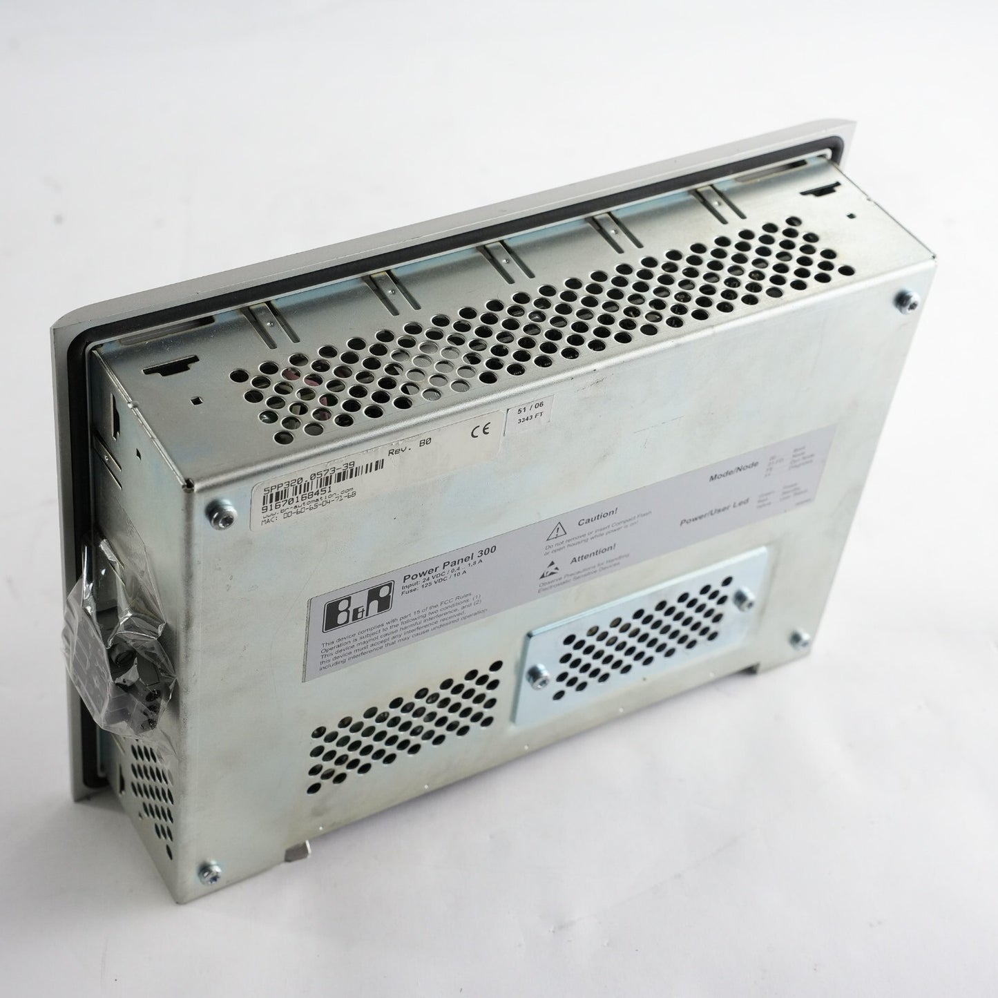 B&R Automation 5PP320.0573-39 / 5PP320057339 Rev B0 Power Panel 300 Lightly Used