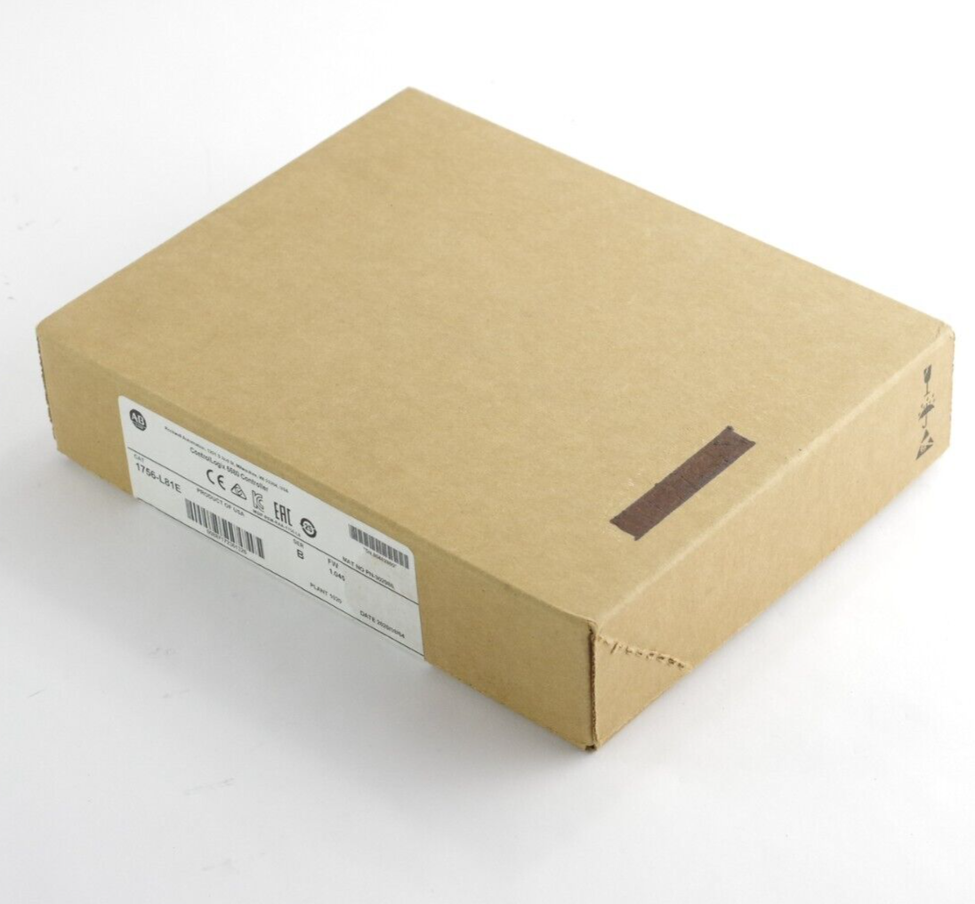 2020 Allen Bradley 1756-L81E Ser B ControlLogix 5580 Controller - Sealed Surplus
