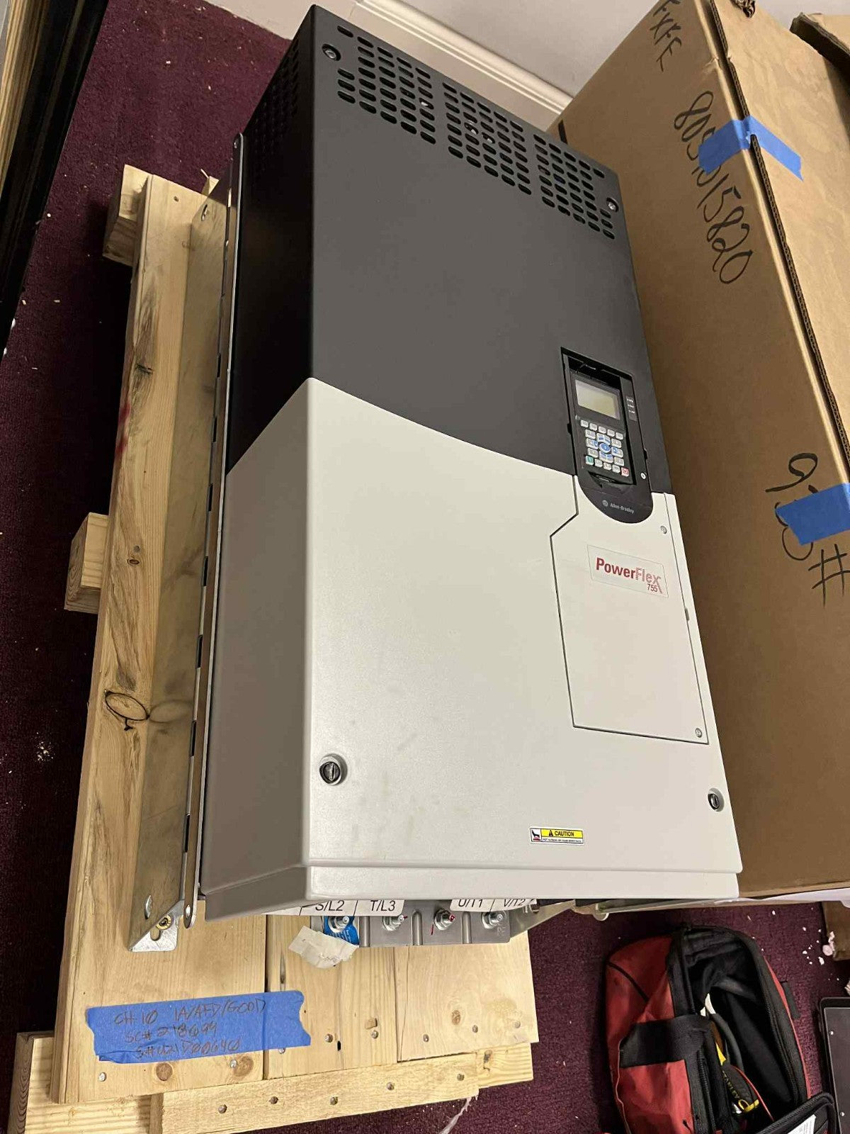 Allen Bradley Powerflex 755 350HP DRIVE 20GWANC415AN6VNHN8-RW MOD03009 +Warranty