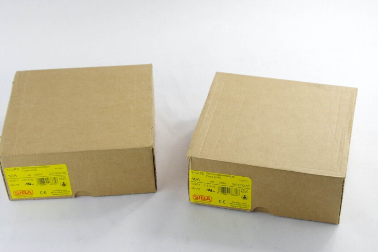 3x SIBA SQB1 Fuse Ultra Rapid 50 Amp 50A 1250/1300V 100kA 20 718 32 2071832.50
