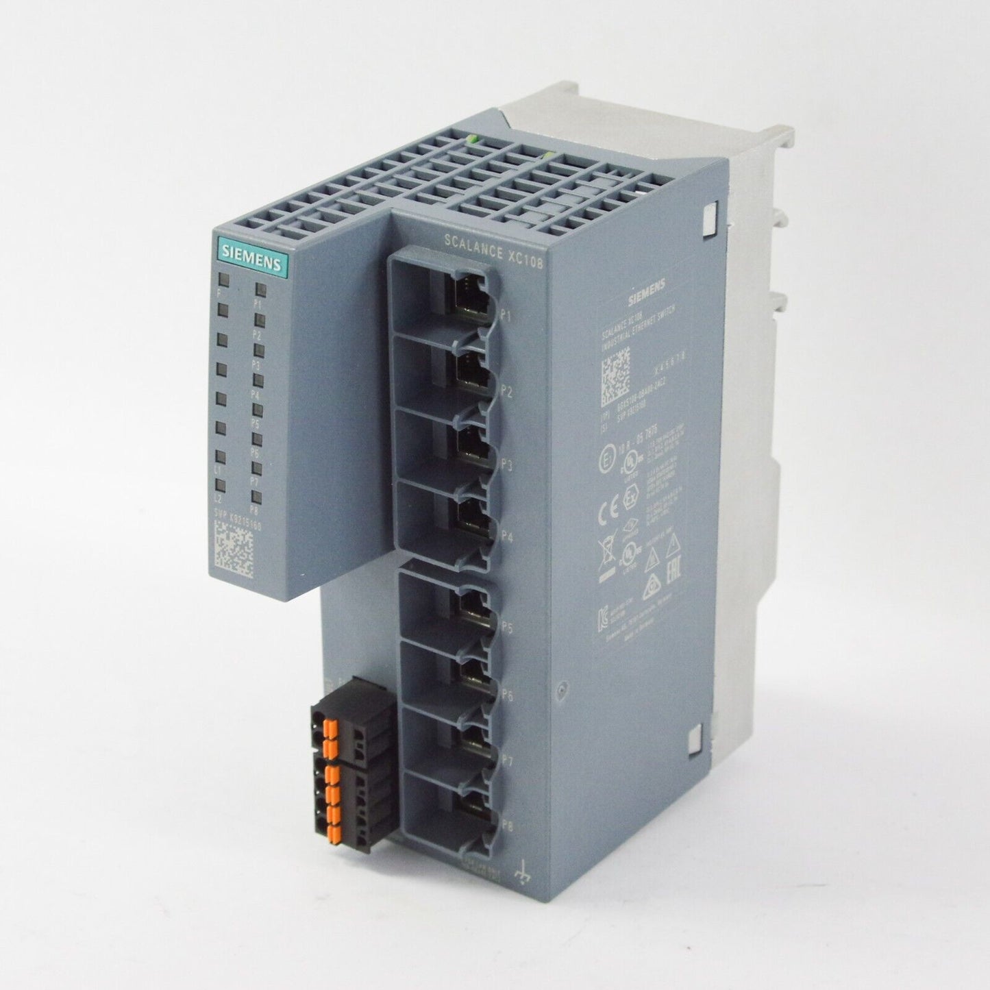 Siemens Scalance 6GK5108-0BA00-2AC2 XC108 Industrial Ethernet Switch