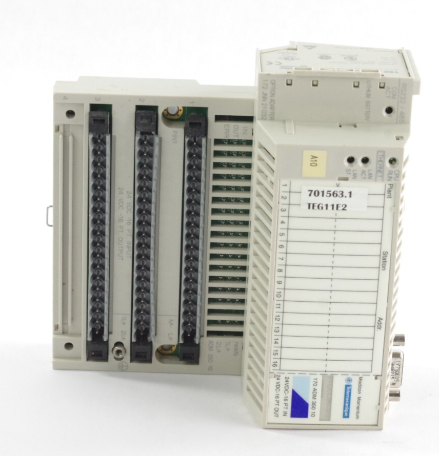 Schneider Electric 170ADM35010 TSX Momentum I/O Module 24VDC 16Pt