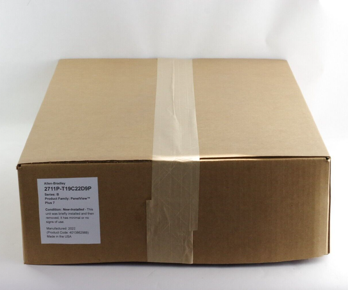 Allen Bradley 2711P-T19C22D9P /B PanelView Plus 7 Graphic Terminal - Installed