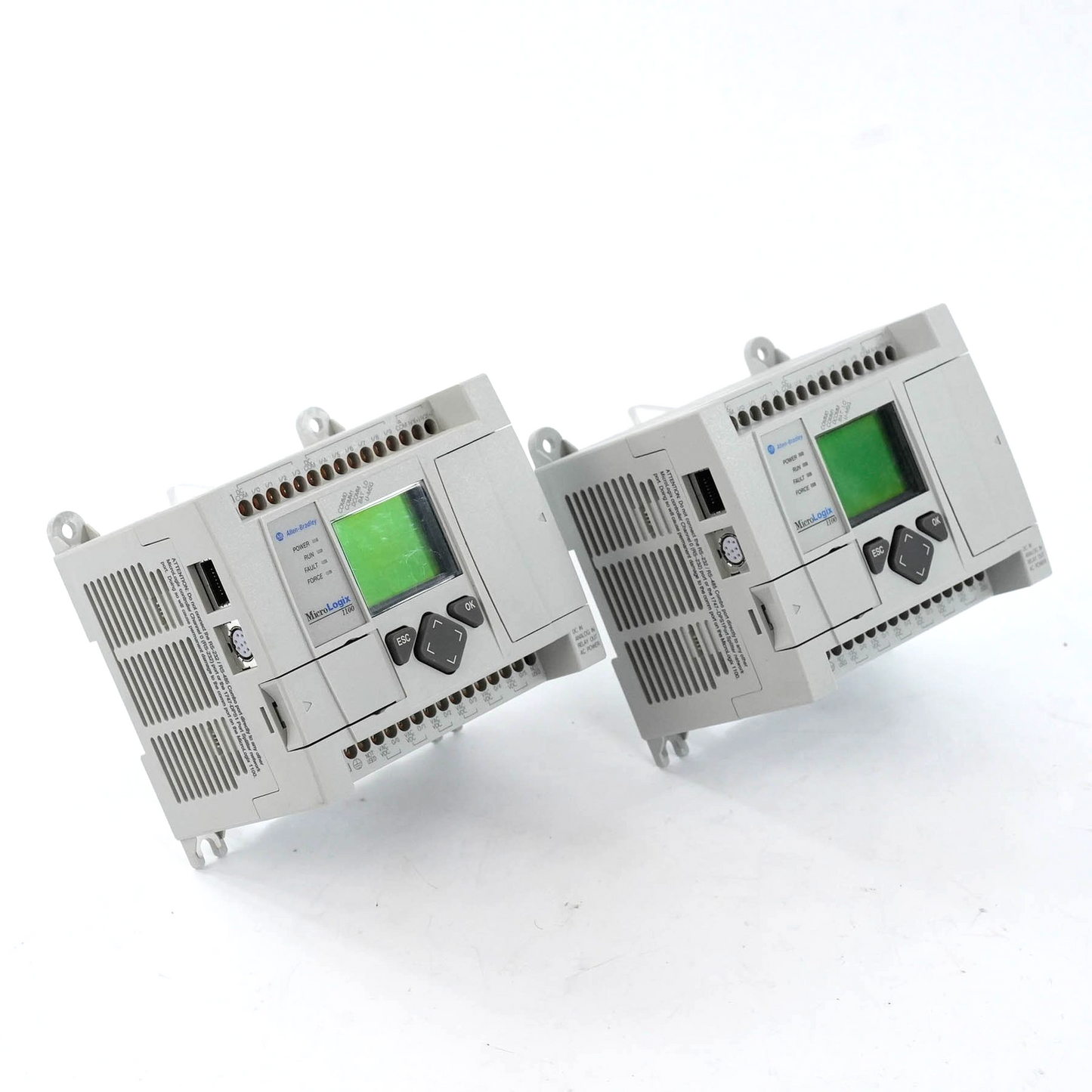 Allen Bradley 1763-L16BWA Ser B MicroLogix 1100 PLC 120/240VAC Controller
