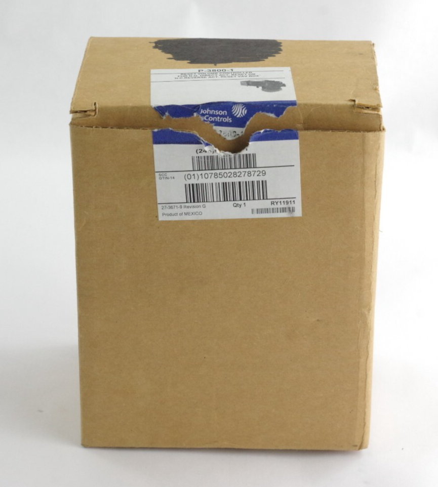 Johnson Controls P-3800-1 Reset Volume Controller Black - Open Box