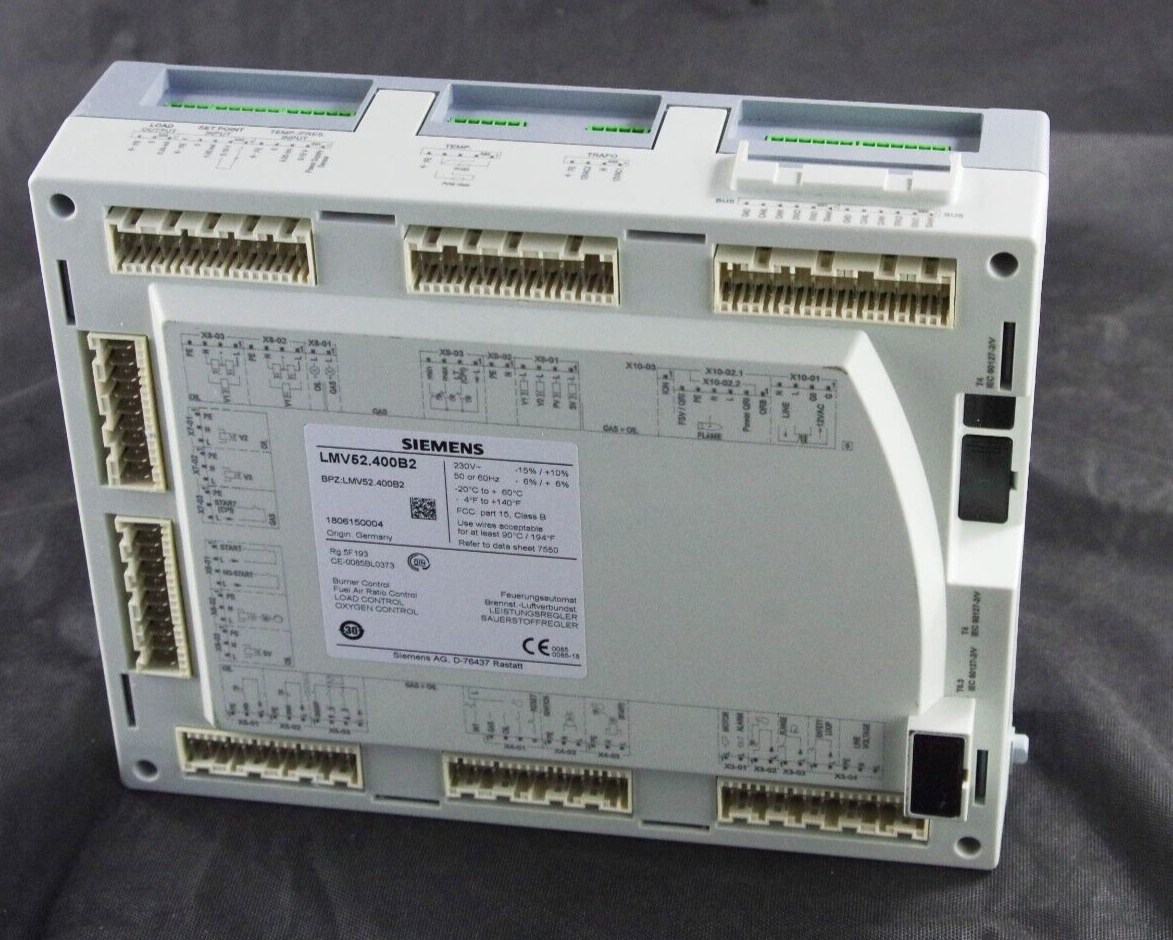 Siemens LMV52.400B2 / LMV52400B2 Burner Management System Fuel Air Ratio Control