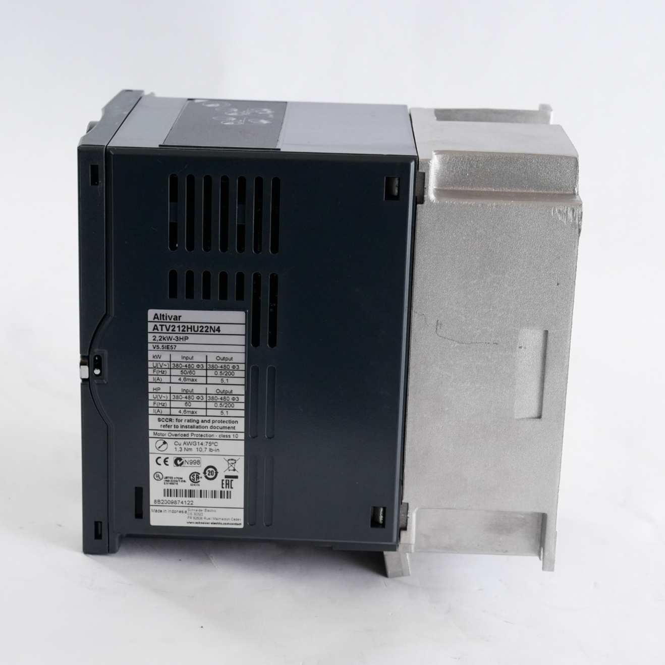 Schneider Electric ATV212HU22N4 Altivar Variable Frequency Drive 3HP 3-Phase