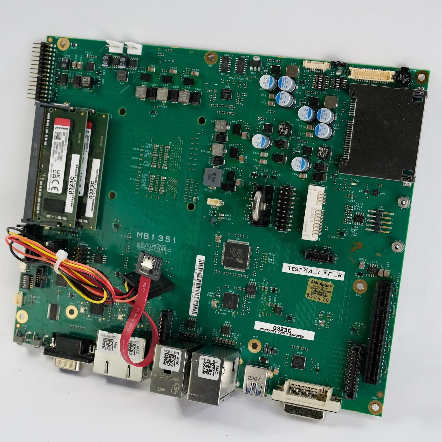 Allen Bradley VersaView 6300P MB1351 PC Board w/ RAM 175 E204460