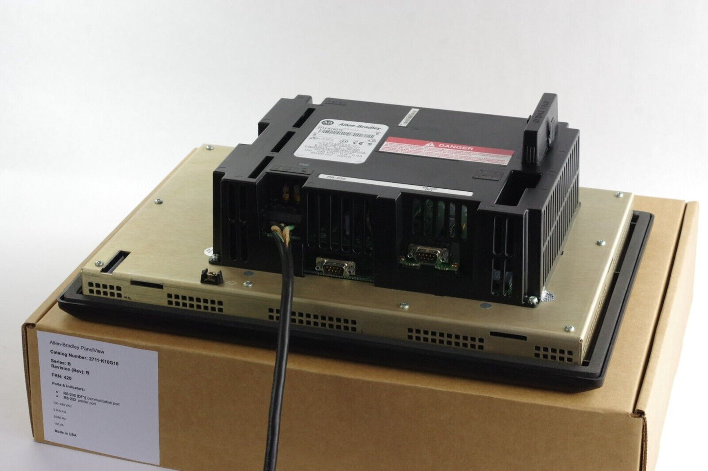 Allen Bradley 2711-K10G16 Ser B Rev B FRN 4.20 Panelview 1000 - Refurbished