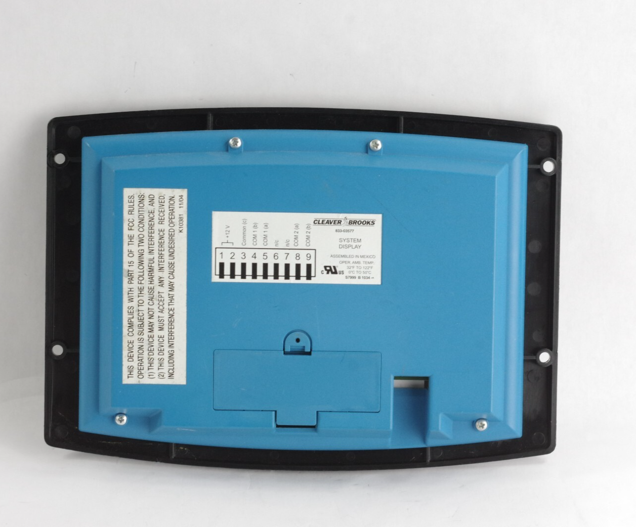 Honeywell 833-05105 Display Module Cleaver-Brooks CB CB-Falcon