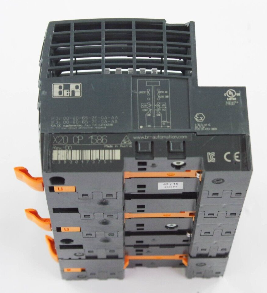 B&R Automation X20 CP 1586 / X20CP1586 / X20-CP-1586 CPU Module