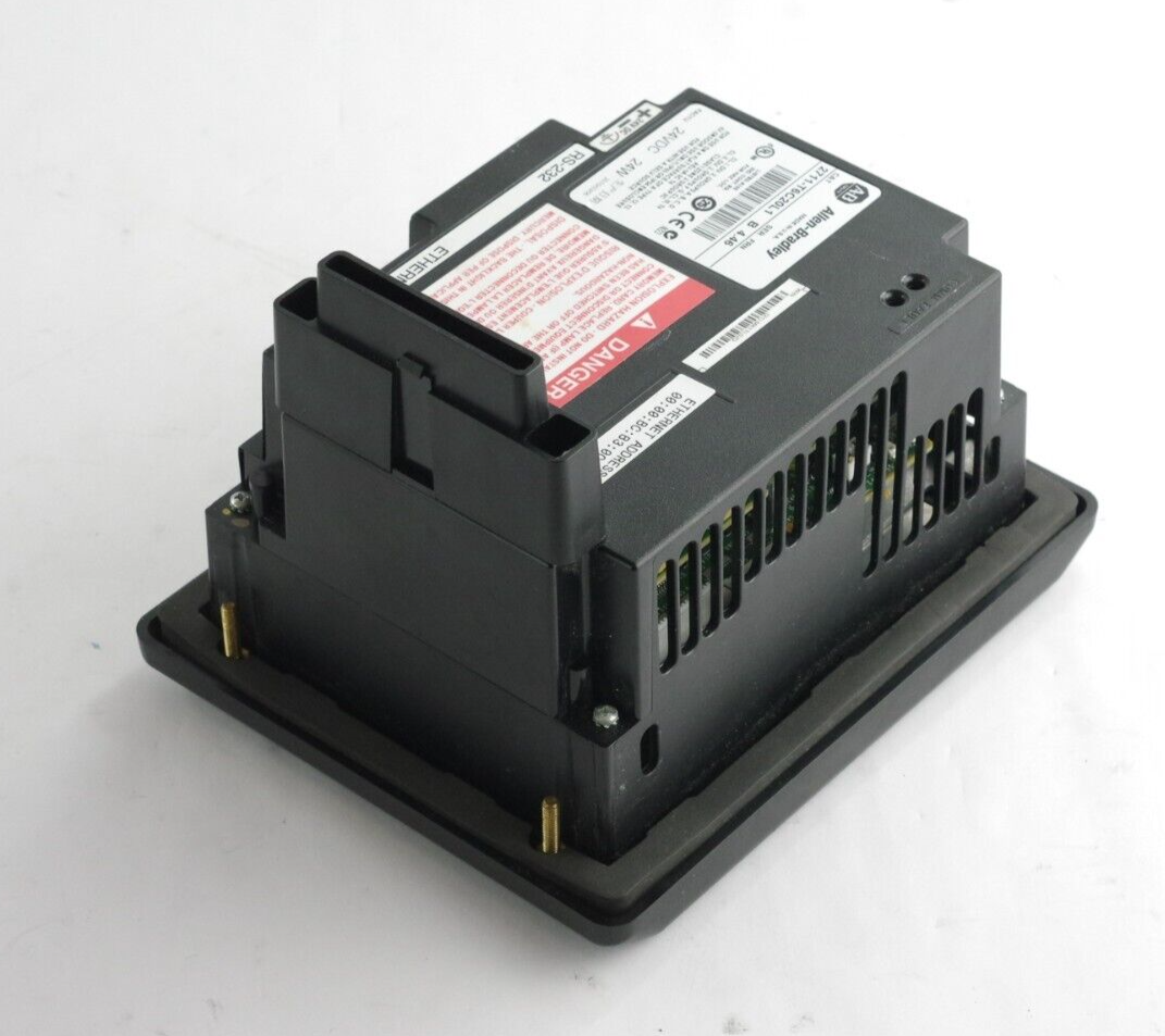 Allen Bradley 2711-T6C20L1 Ser B FRN 4.46 PanelView 600 24VDC Interface Panel
