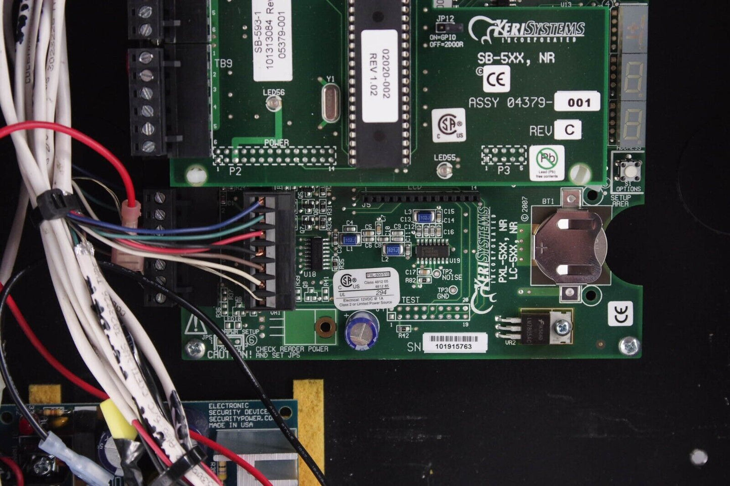 Keri Systems PXL-500/PXL-510 Tiger II Controller 04379-001 101313084 PXL-500P-1