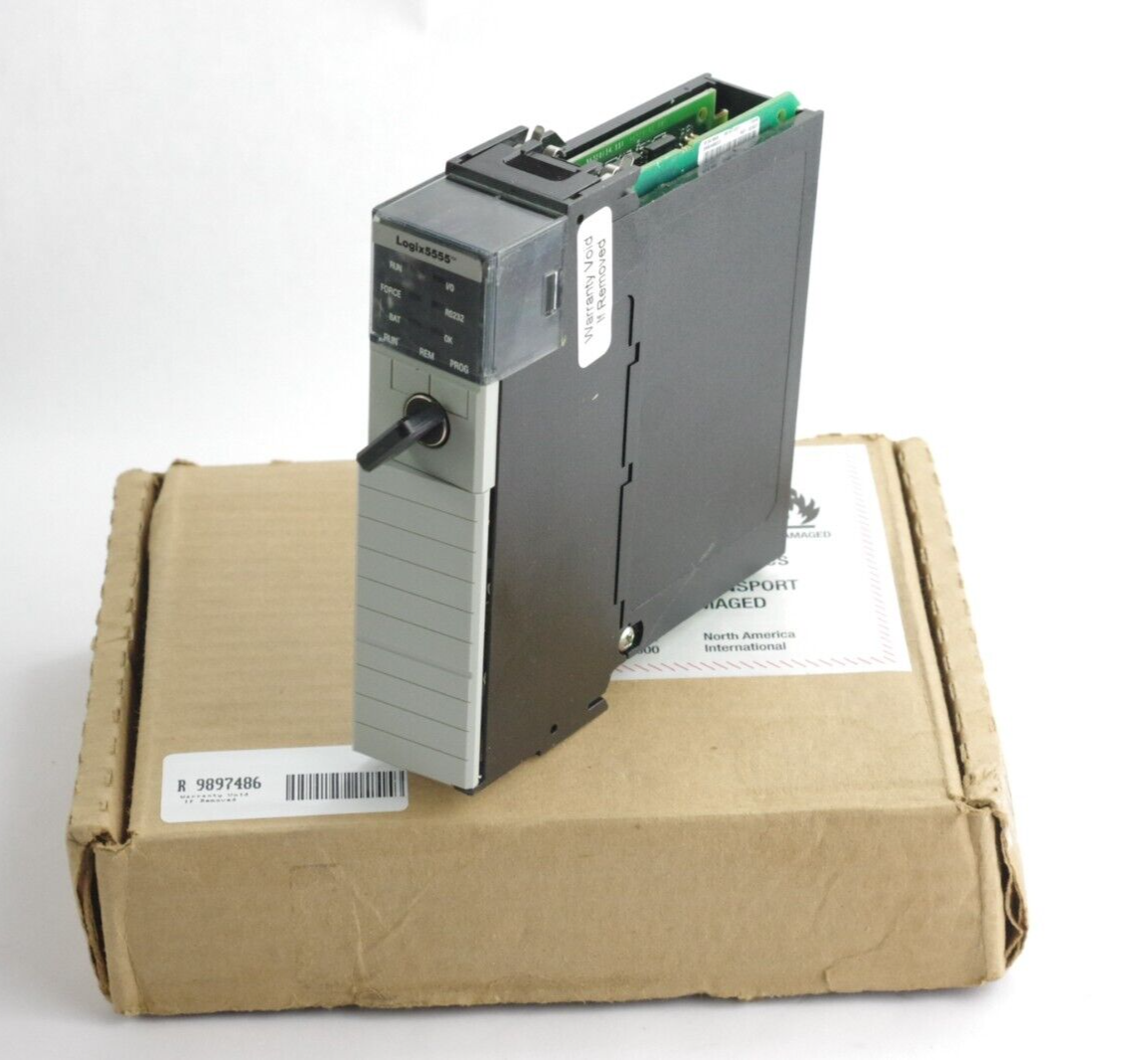 Allen Bradley 1756-L55 /A Logix 5555 Module + 1756-M14 A / 1756-L55M14