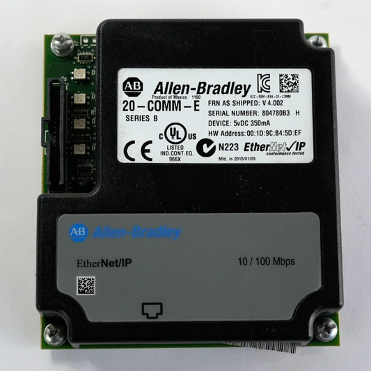 Allen Bradley 20-COMM-E /B PowerFlex Architecture Class EtherNet to DPI Adapter