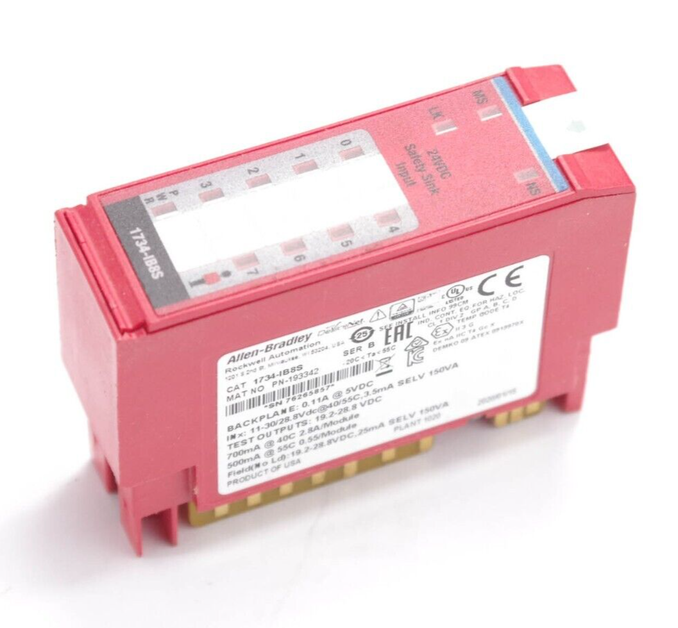 Allen Bradley 1734-IB8S Ser B Point I/O Input Safety Module