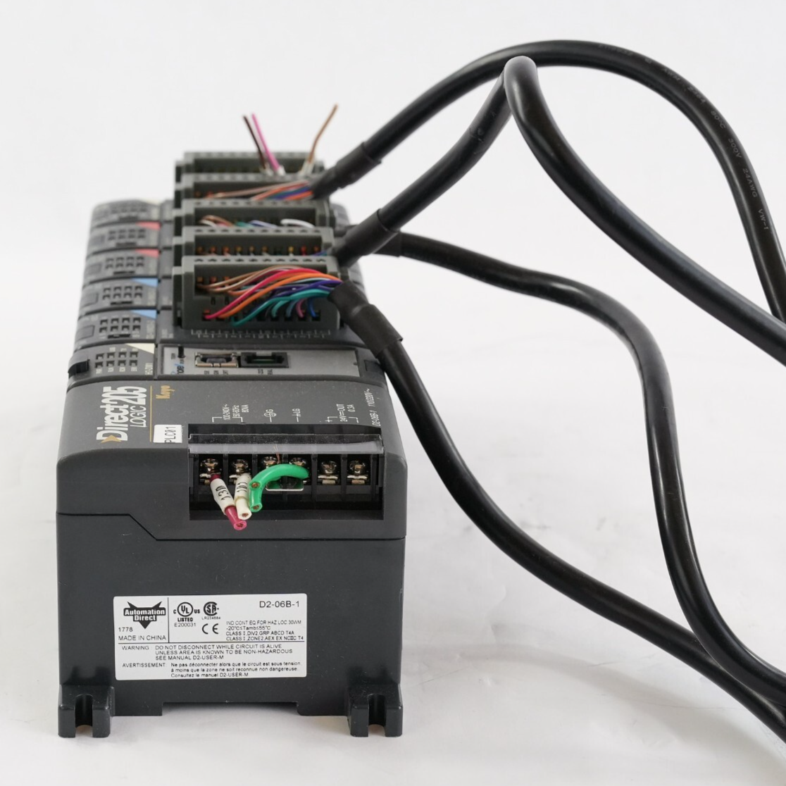 Host Automation H2-CTRIO2 I/O Module Direct Logic 205 H2-DM1 Cpu D2-06b-1 PLC