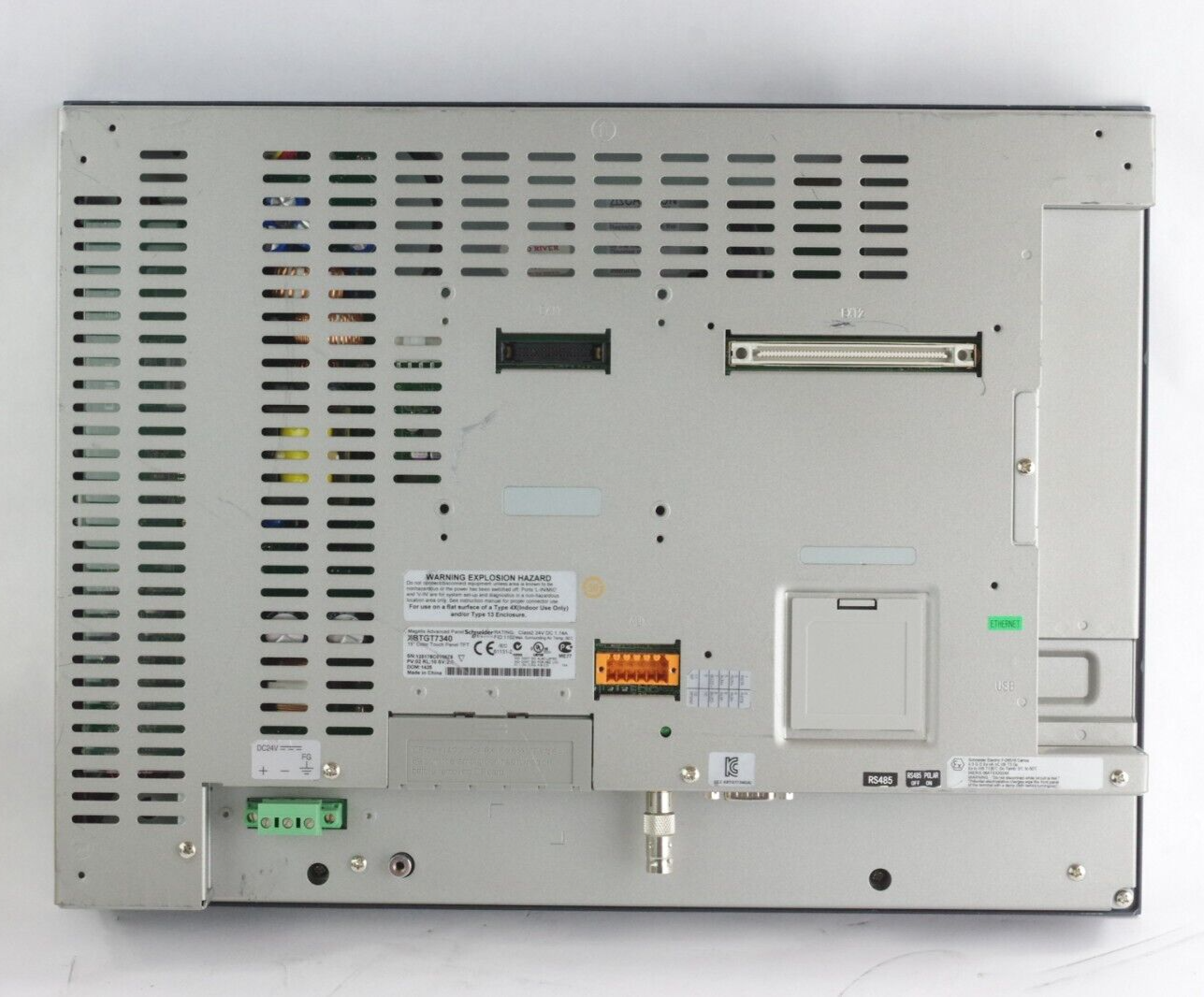Schneider Electric XBTGT7340 Magelis 15" Color Touch Panel XBT TFT PV02 RL10 SV2