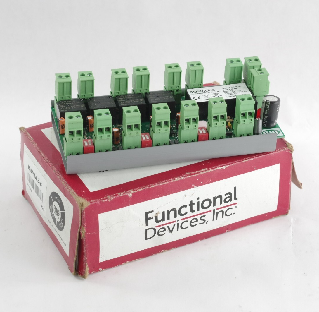 Functional Devices RIBMNLB-6 + MT212-6 Mounting Track - Open Box